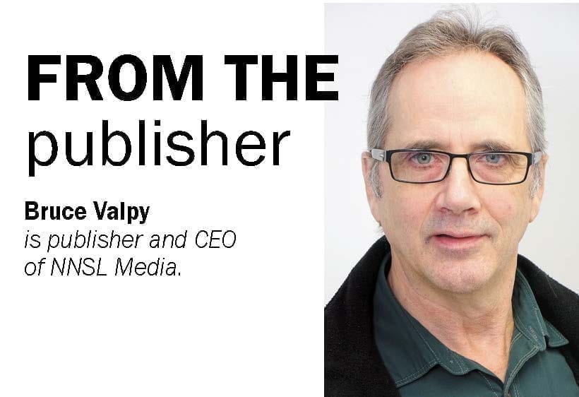 Bruce Valpy, Publisher, NNSL Media, Northern News Services Ltd.