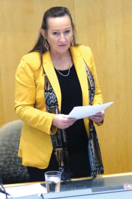 MACA Minister Caroline Cochrane 2017