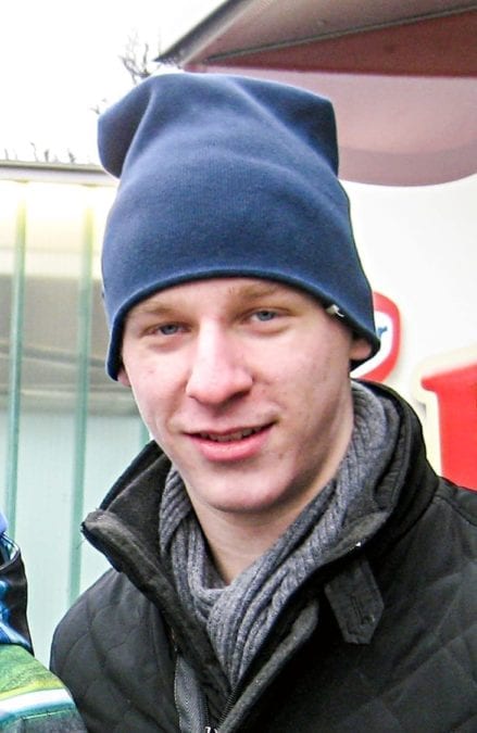 Esa Lindell of the Dallas Stars reminded us that it isn't just soccer players who take a tumble courtesy of Isaac Newton's theory of gravity. photo courtesy of Wikimedia Commons