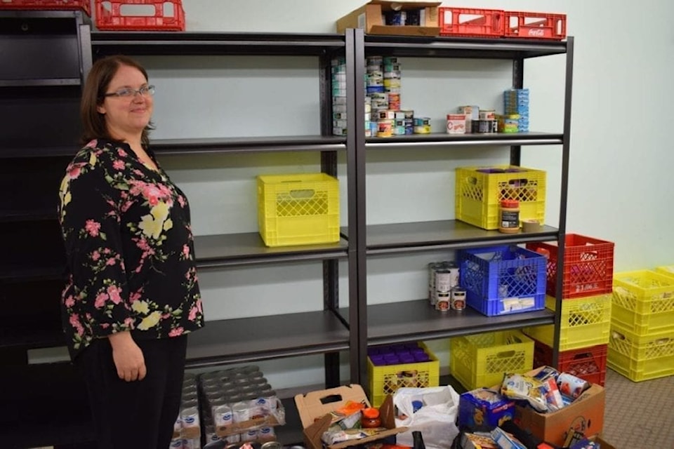 Cherish Winsor, president of the YK Food Bank. Meaghan Richens/NNSL photo.