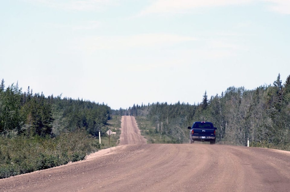 Nicole Henkel/NNSL photoA truck drives down Highway 1.June 27, 2015