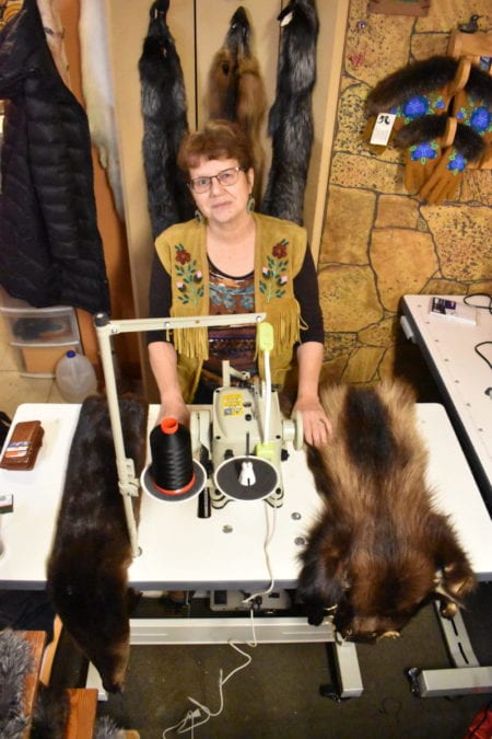 Kristine Bourque opened her shop Just Furs on Nov. 2 after she closed more than seven months ago due to the pandemic. Blair McBride/NNSL photo