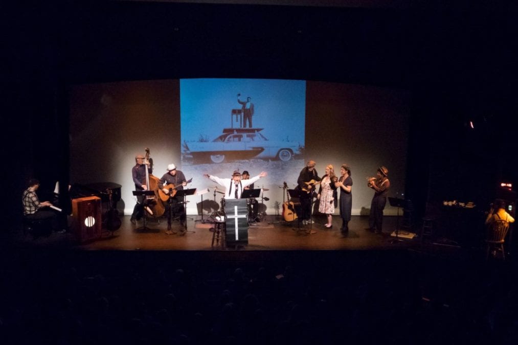 Norm Glowach and his eight-piece band perform under the Johnny Cole moniker at the Northern Arts and Cultural Centre on May 25, 2019. Bill Braden photo