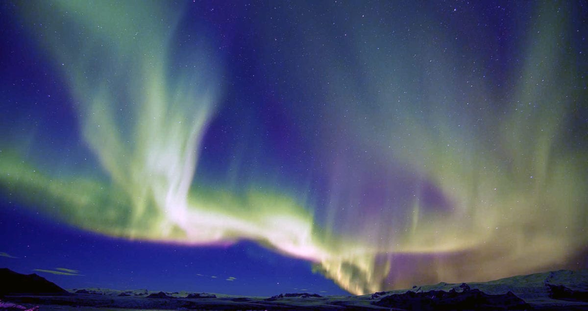 Northern Lights stock image