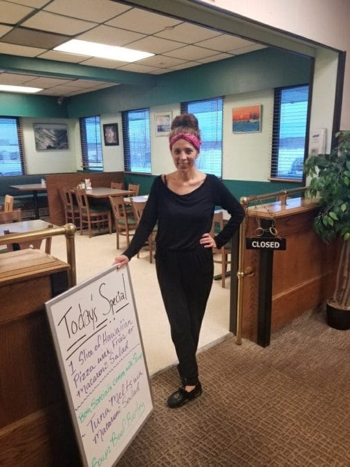 Darlene Sibbeston, the new owner of the Maroda Motel and Nahanni Inn in Fort Simpson, plans to reorganize the restaurant menu in the Nahanni towards more consistent, hearty meals. photo courtesy of Darlene Sibbeston
