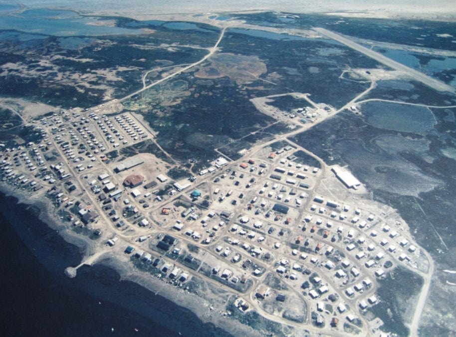 Arviat aerial