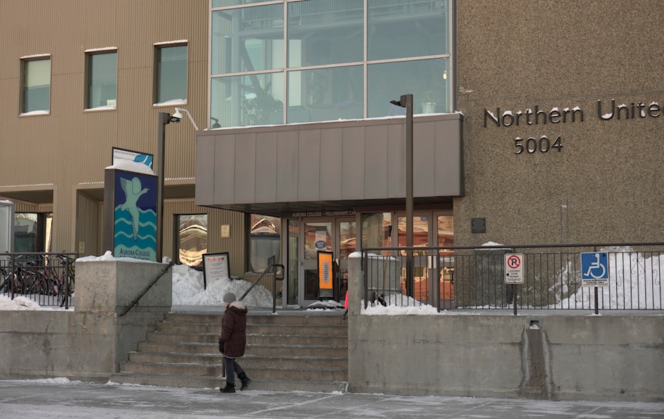 Aurora College's Yellowknife campus building. Natalie Pressman/ϳԹ photo