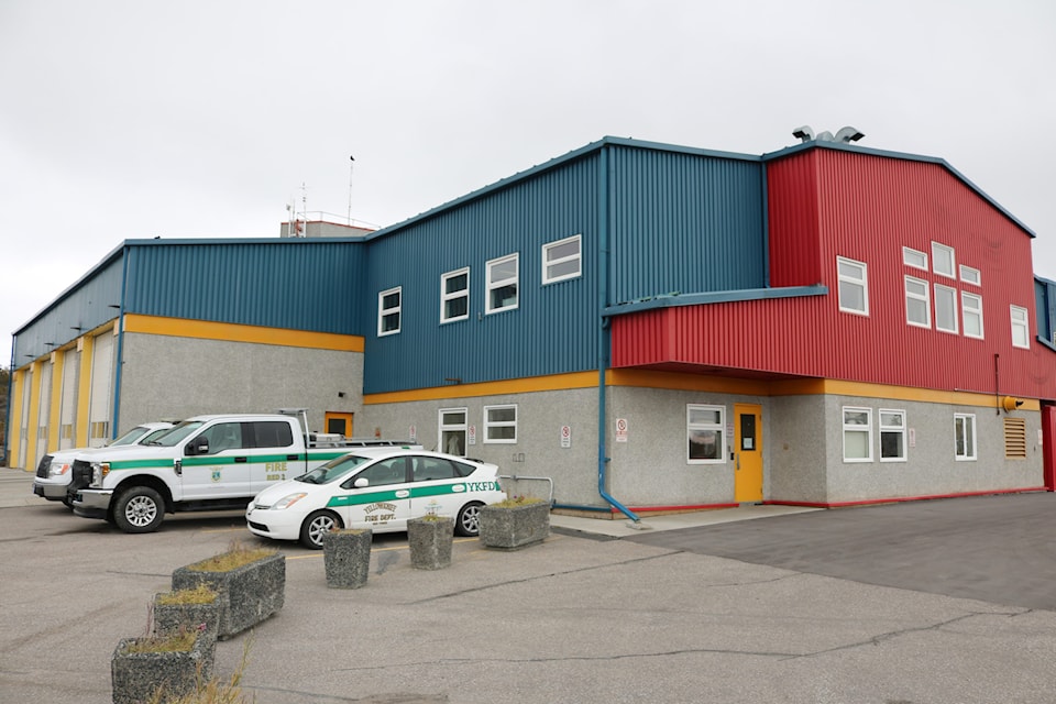 Yellowknife fire hall, Oct. 6, 2020