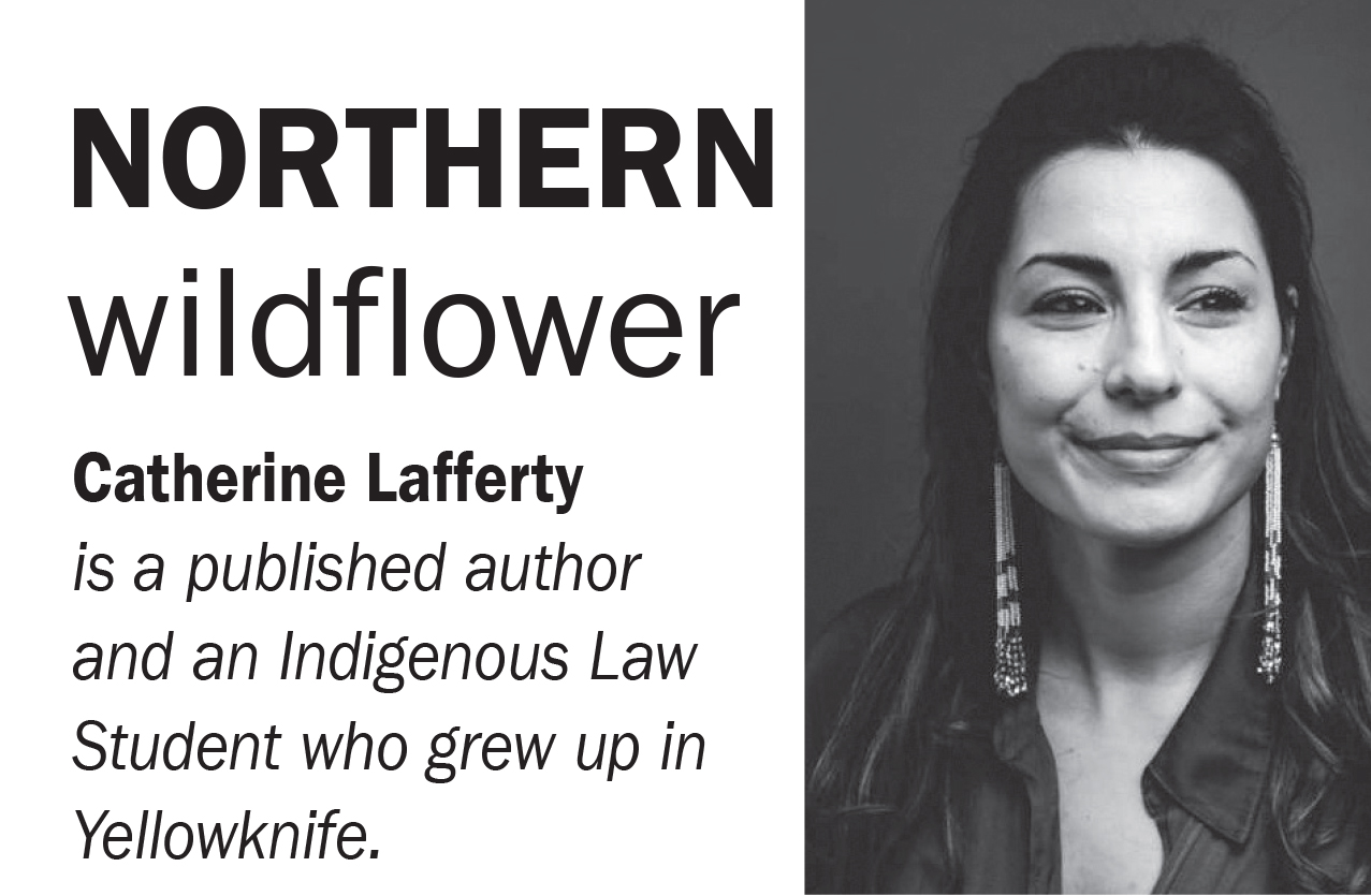 Catherine Lafferty, Indigenous columnist for NNSL Media