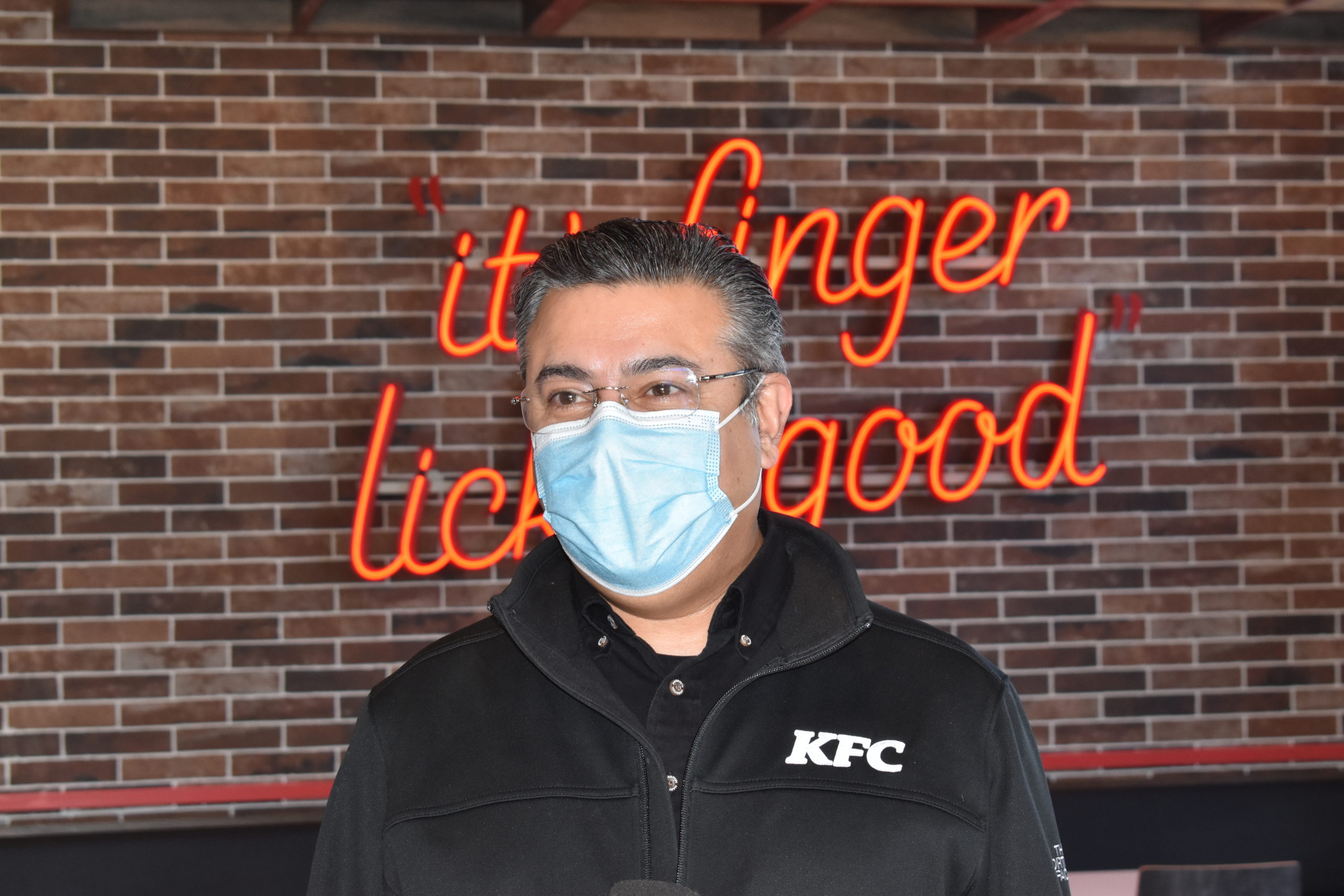 Were anticipating high volumes of customers," said Sumeet Arora, director of operations with KFC franchise owner Soul Foods Group, on May 2. Blair McBride/窪蹋勛圖厙 photo