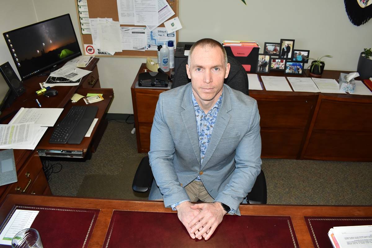 Its not sustainable to expect teachers to teach in-person classes and remote classes simultaneously, said NWT Teachers Association president Matthew Miller. Blair McBride/窪蹋勛圖厙 photo