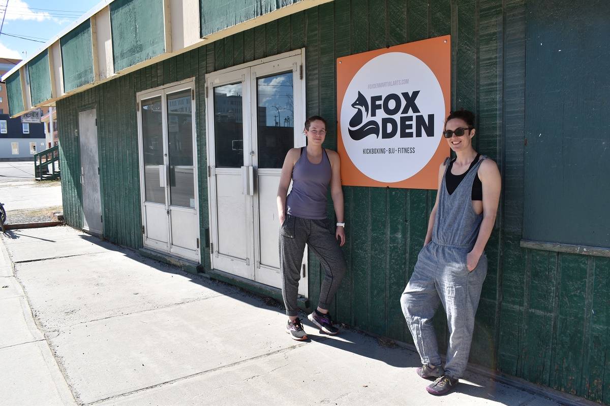 Kim Gibson, left, and Celia Harding-Russell and the Fox Den聮s two other directors secured the old Second Hand Swap Shop building as the location for their new martial arts gym. Blair McBride/黑料吃瓜网 photo