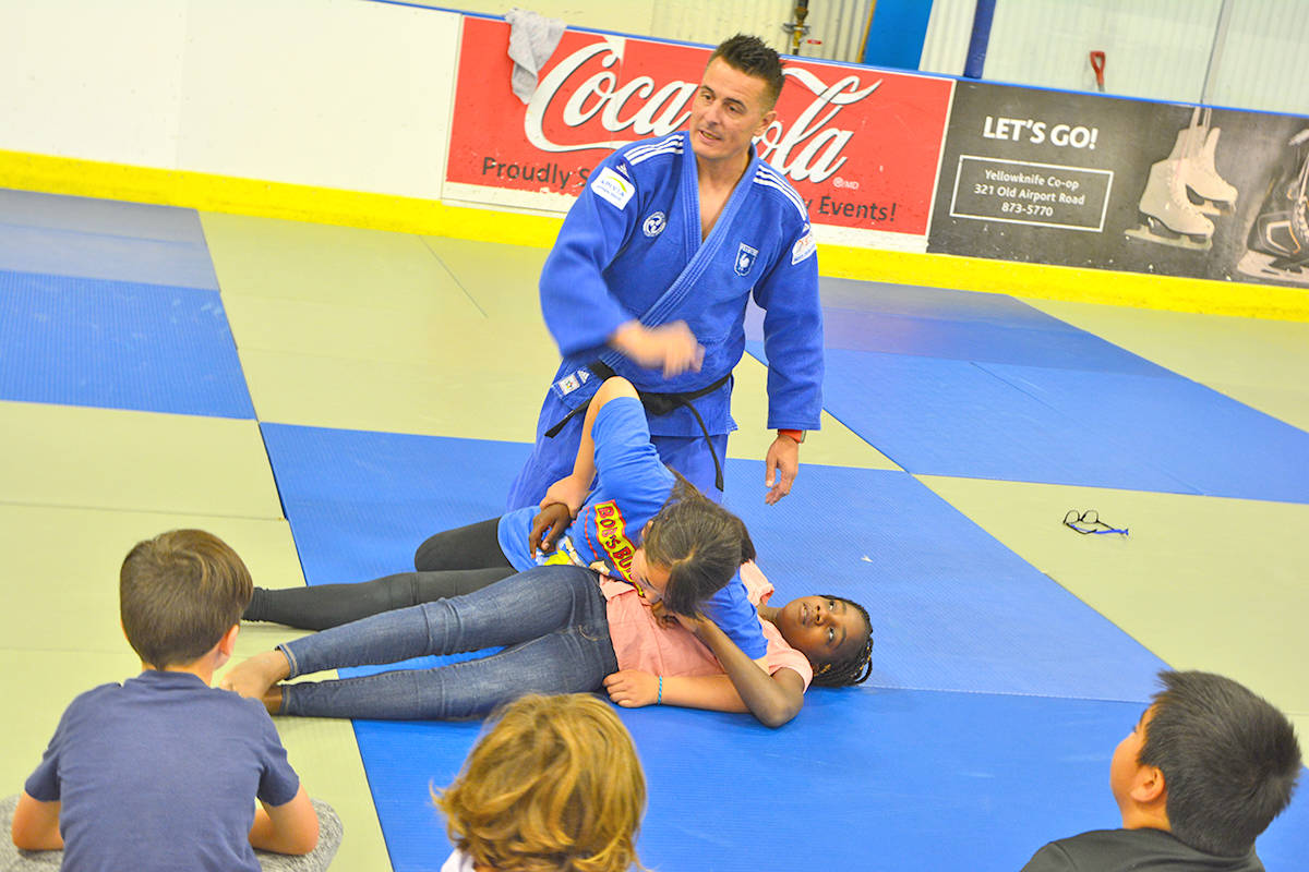 Several judo projects will be set up for the 2021/22 season. The 聯city program聰 resumes on Sept. 23 at the Multiplex. Other recreational or competitive judo lessons will be offered to adults in the Kam Lake dojo. Photo courtesy of Alexandre Paysan