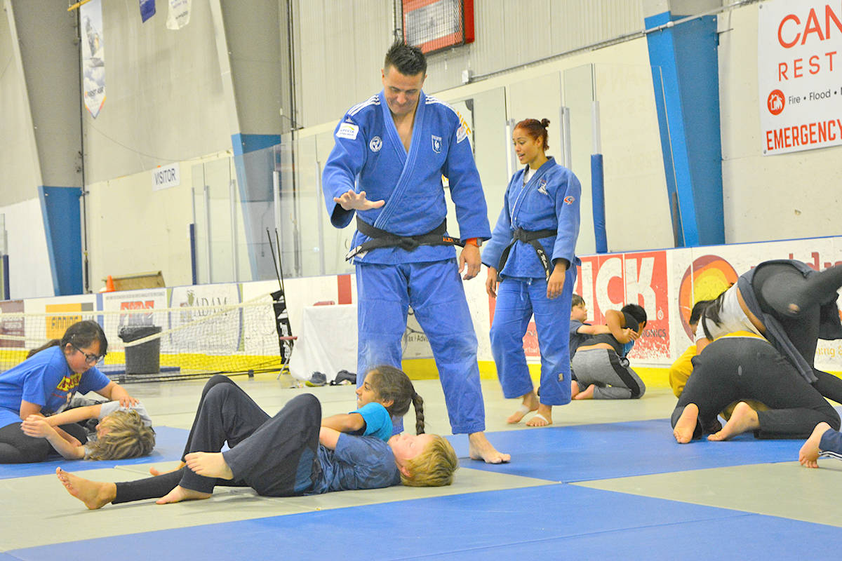In the Dehcho, judo will continue in schools. In Inuvik, the Kuzuri Judo Club has plans to organize a competition in 2022. Photo courtesy of Alexandre Paysan