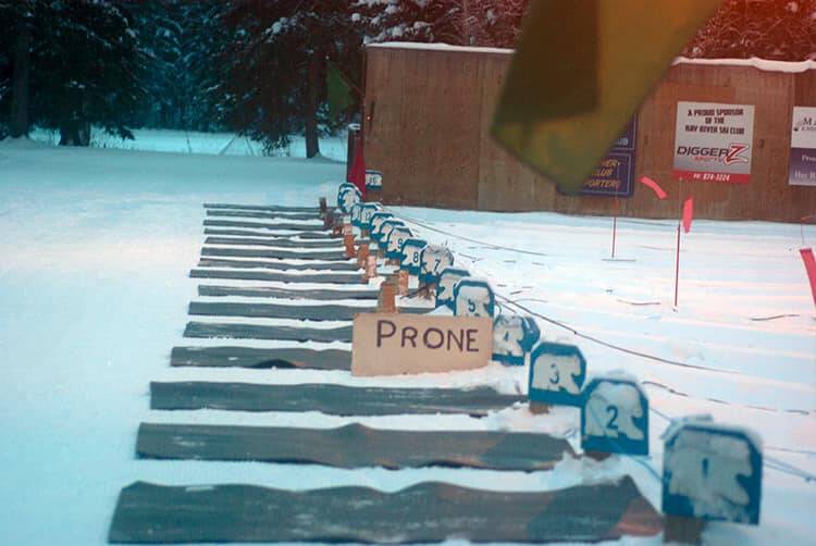 The Hay River Ski Club is the unofficial biathalon capital, of the North with a 16-lane facility that recently hosted the Polar Cup races. Photo courtesy of the HRSC
