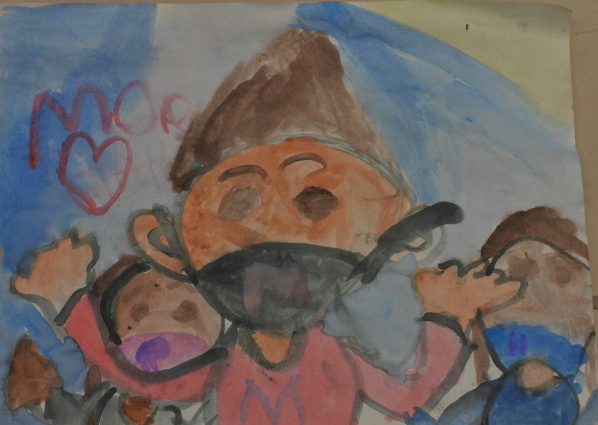 Morgan Wolki-Lucas of the Inualthuyak School Kindergarten/Grade one class in Sachs Harbour drew this as a way to experiment with different lines and filling the pages. Are you a Beaufort Delta-based artist? Send your artwork in to the Inuvik Drum and we聮ll showcase it in this space in a future edition! Photo courtesy of Martin MacPherson