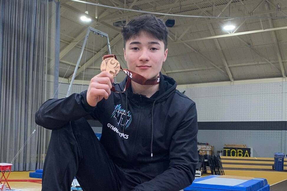 Yellowknife’s Tai Leathem wins bronze at Western Canadian Gymnastics Championships NNSL Media