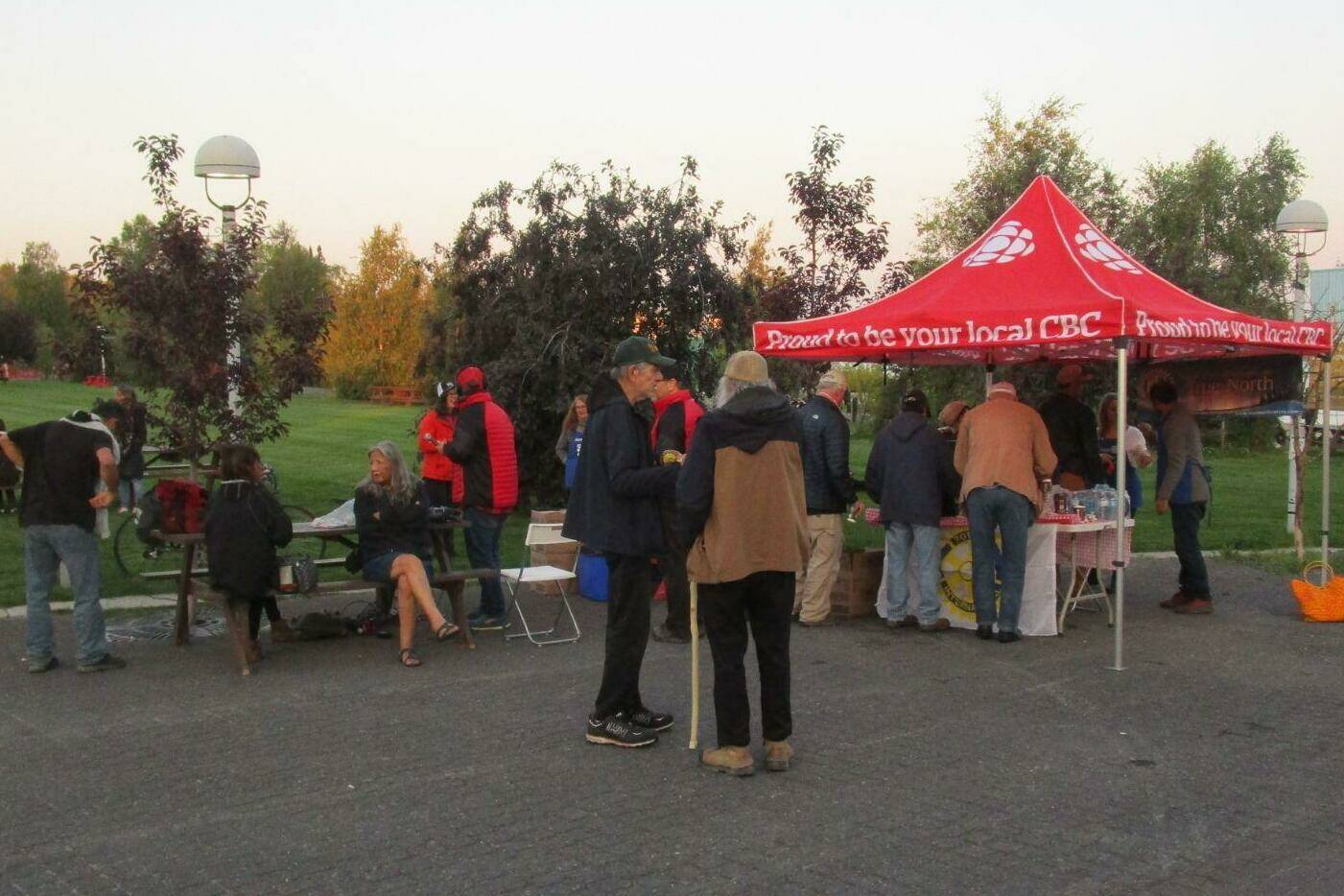 A crowd of people at the Friendship Breakfast, which took place at 6 a.m. on Thursday. Jonathan Gardiner/NNSL photo