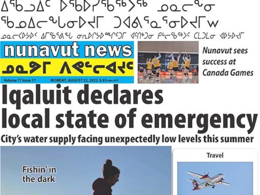 Nunavut News - fold