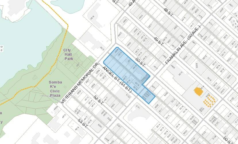 The area that Northland Utilities' planned power outage on Sept. 11 would affect. The company said it was performing work that required a power interruption for its crew to safely operate on the powerline. Photo courtesy of Northland Utilities