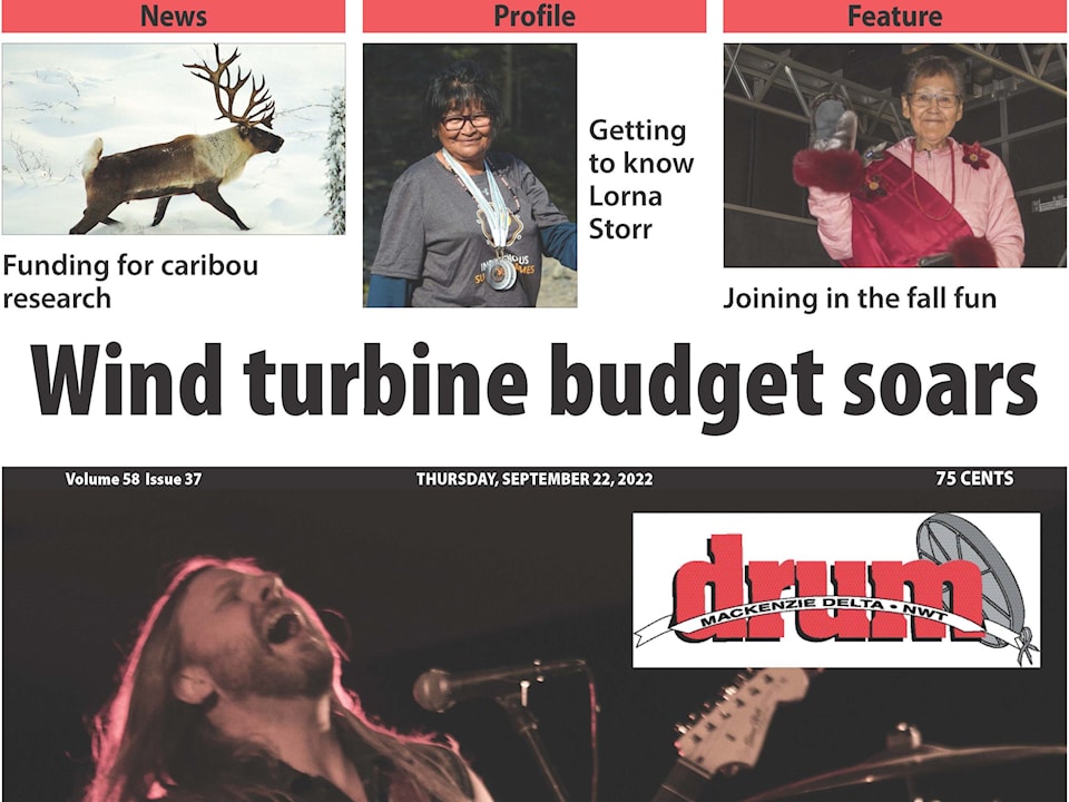 Inuvik Drum fold - Sept. 22