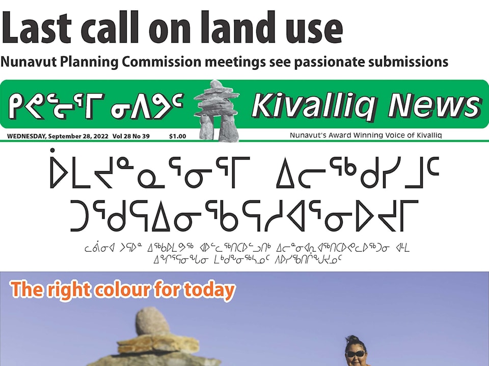 Kivalliq Sept. 26 fold