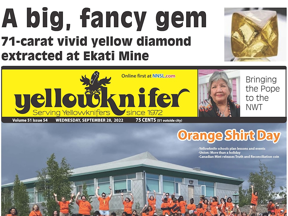 Yellowknifer Sept. 28 fold