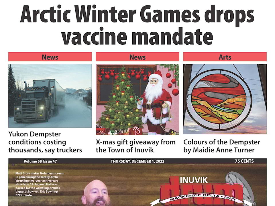 Inuvik fold Dec. 1