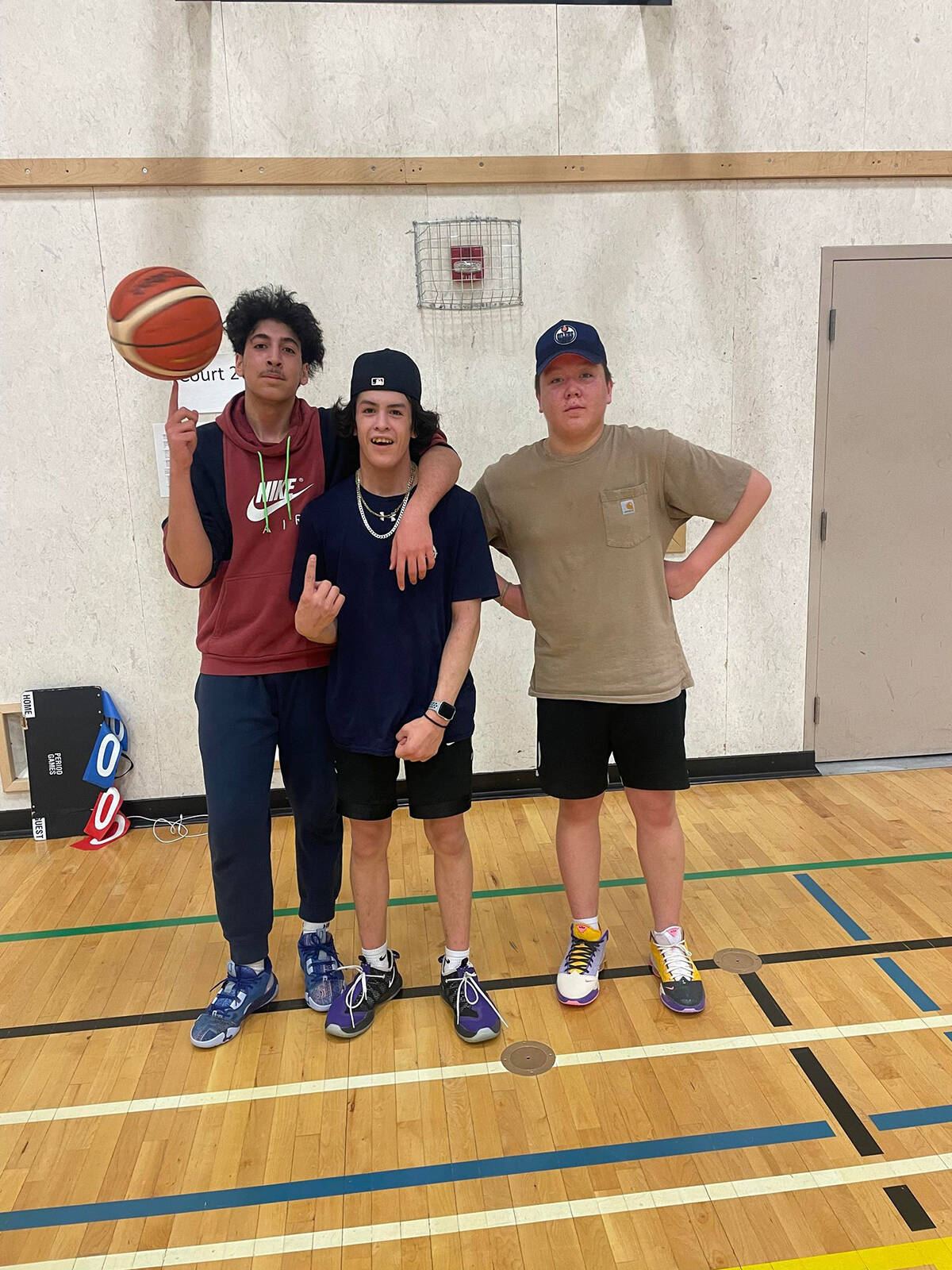 U15 division winners Adam Mourtada, Bradley Firth and Madden MacNeil. Photo courtesy of Stephanie Parkes