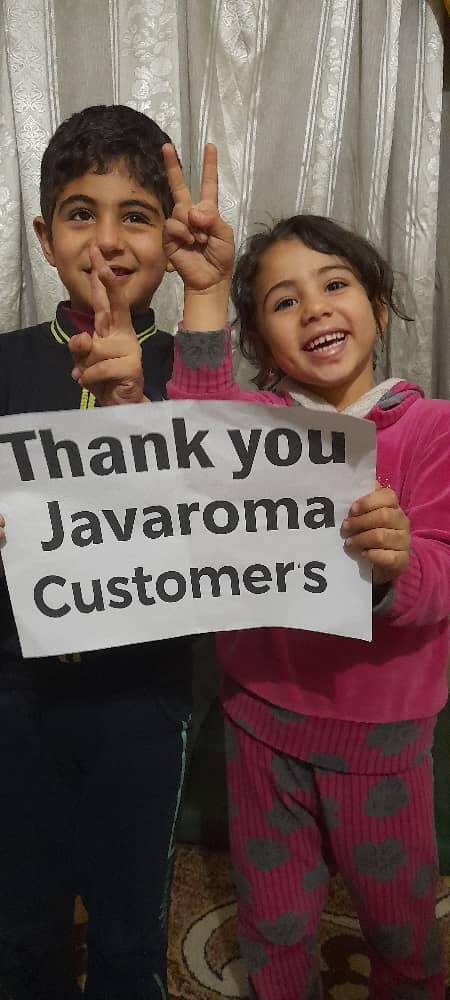 This means a lot to those people. Look at the smile of these kids, said Rami Kassem, owner of Javaroma.