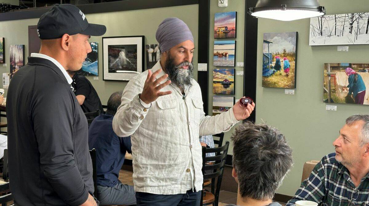 NDP leader Singh addresses housing crisis while visiting Yellowknife NNSL Media