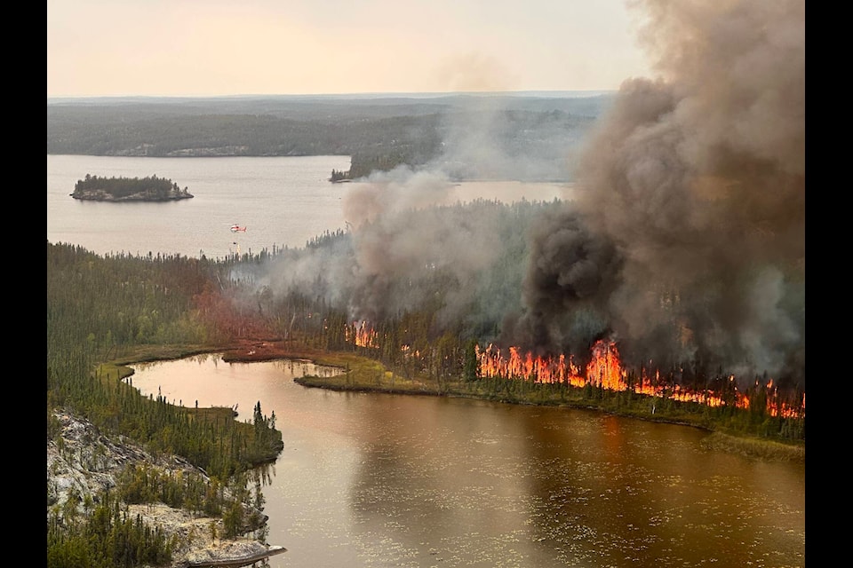 An after-action review on the 2023 wildfire crisis doesn't address the human impact of the evacuation, says Tu Nedhe-Wiilideh MLA Richard Edjericon. Photo courtesy of NWT Fire
