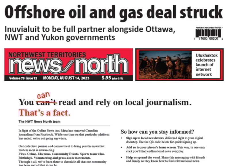 News North cropped front Aug. 14