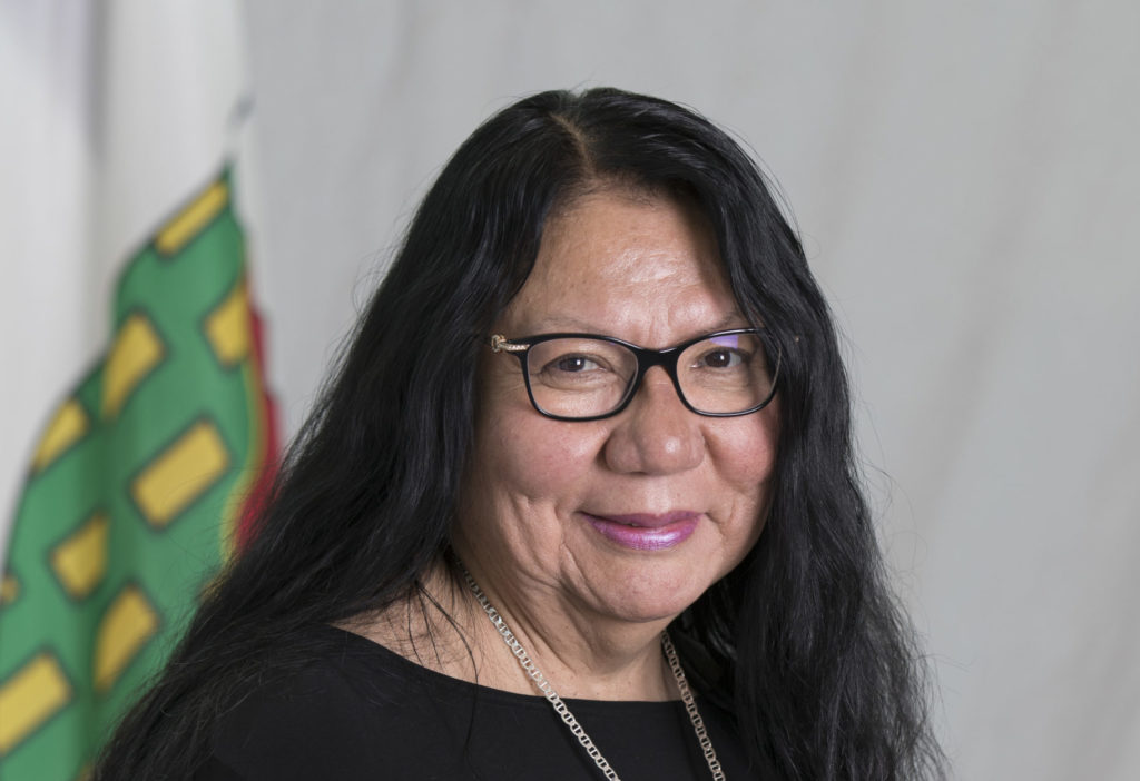 Thebacha MLA Frieda Martselos said the experience of systemic racism occurred during a visit to the NWT SPCA in Yellowknife on Feb. 1 GNWT image