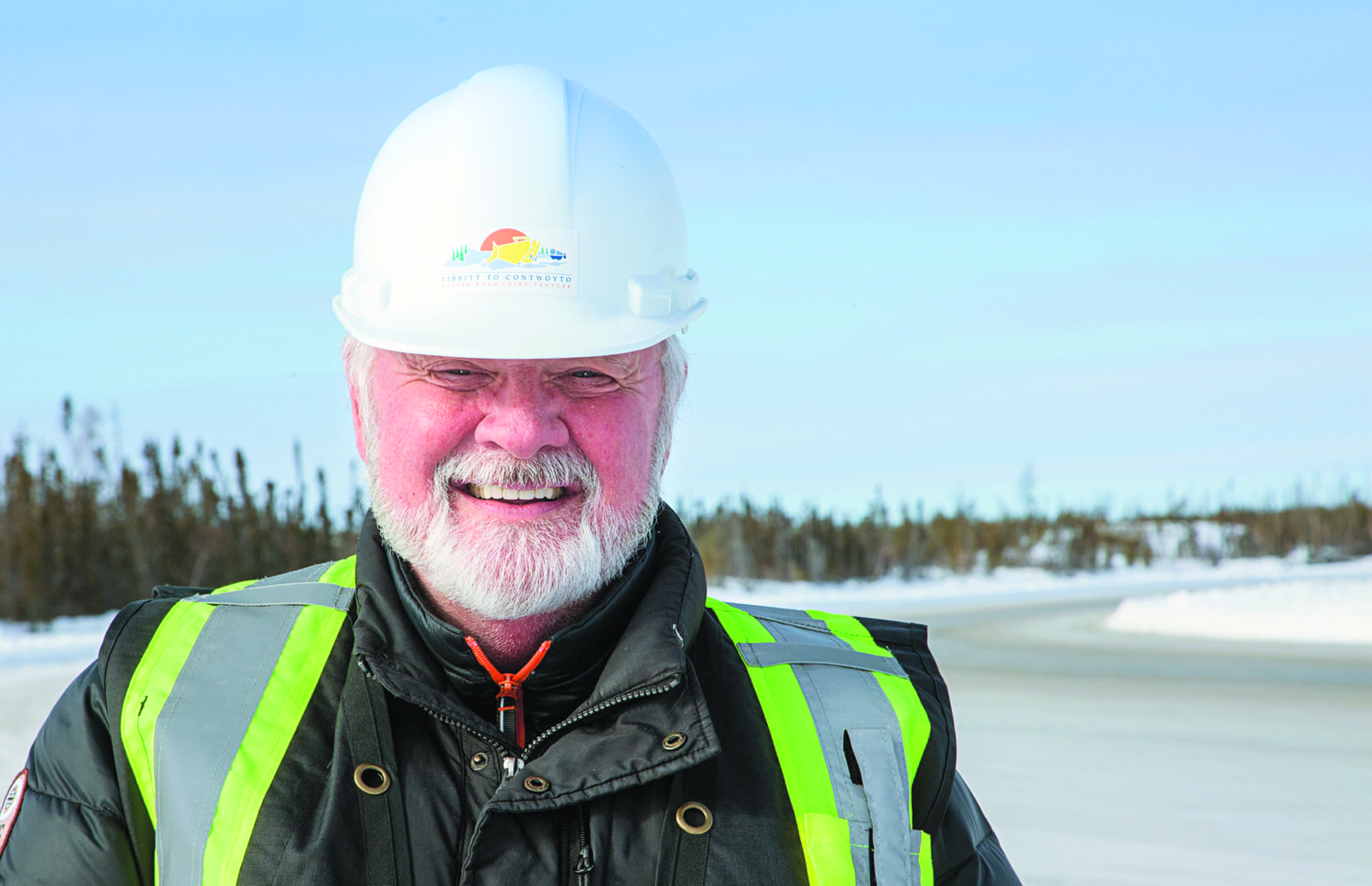 Ron Near, director of the Tibbitt to Contwoyto winter road for the past eight years, will be retiring after the 2019 season. Photo courtesy of Bill Braden Photo for TCWR