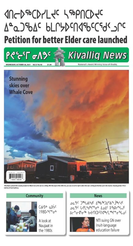 Kivalliq News Oct 20