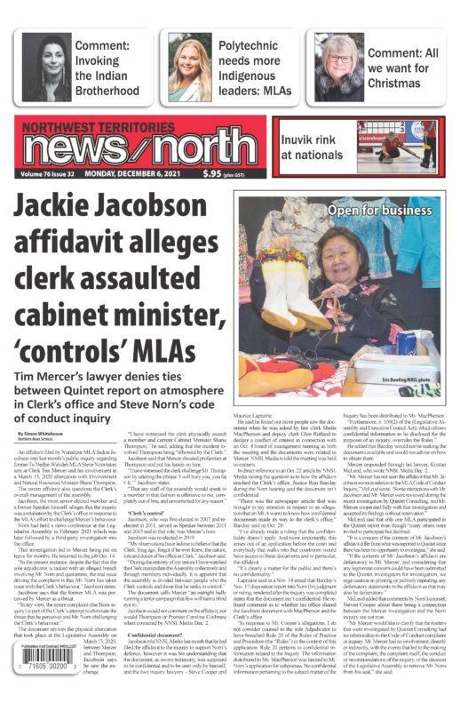 NWT News North Dec 6