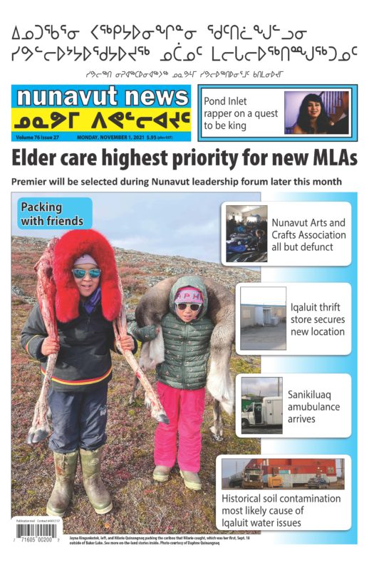 Nunavut News Nov 1