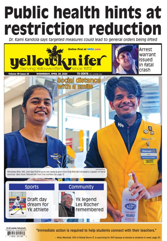 The April 29 issue of Yellowknifer