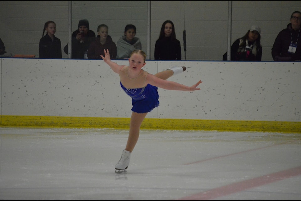 Norah Holder glides gracefully during her free skate. James McCarthy/NNSL photo