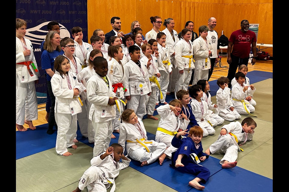 The North of 60 judo tournament, which took place on Nov. 23 in Yellowknife, set a new record for attendance at a ϳԹ Canadian grappling tournament, with more than 100 attendees.