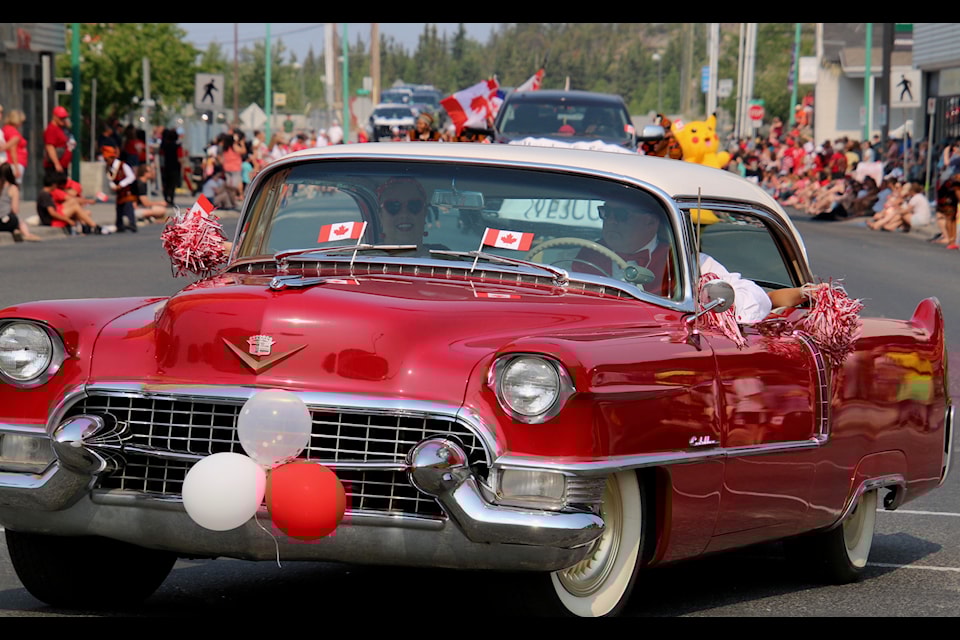 Antique cars and the Canada Day parade are a classic match in this photo from the 2024 Yellowknife Canada Day Parade.
NNSL file photo
