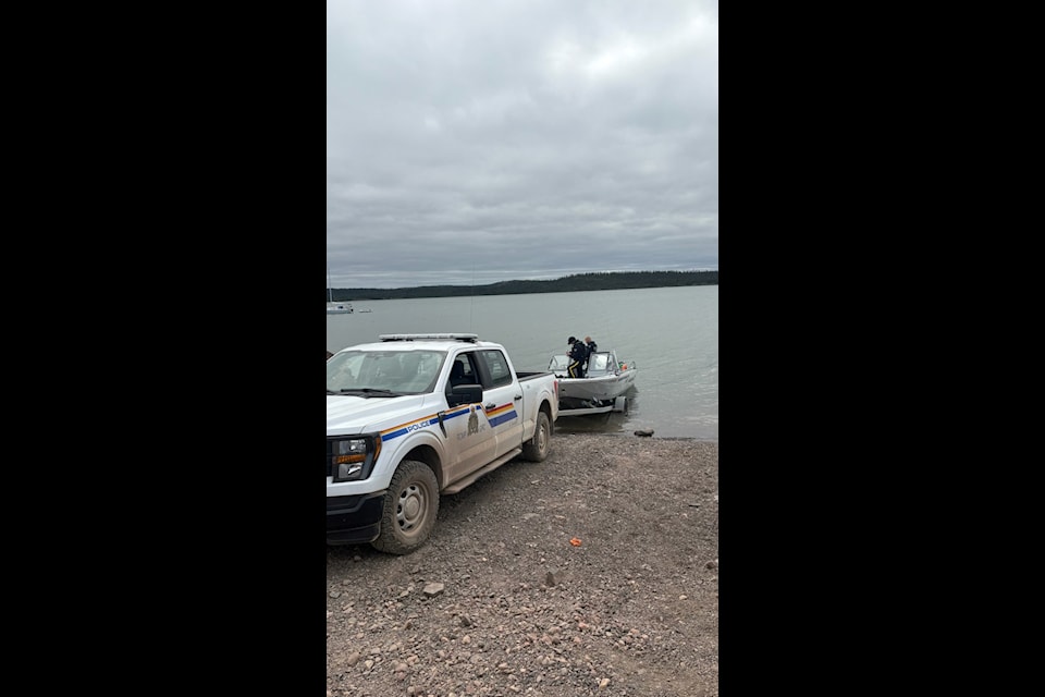NT  back their vessel into the lake to begin their patrols. Photo courtesy NT 