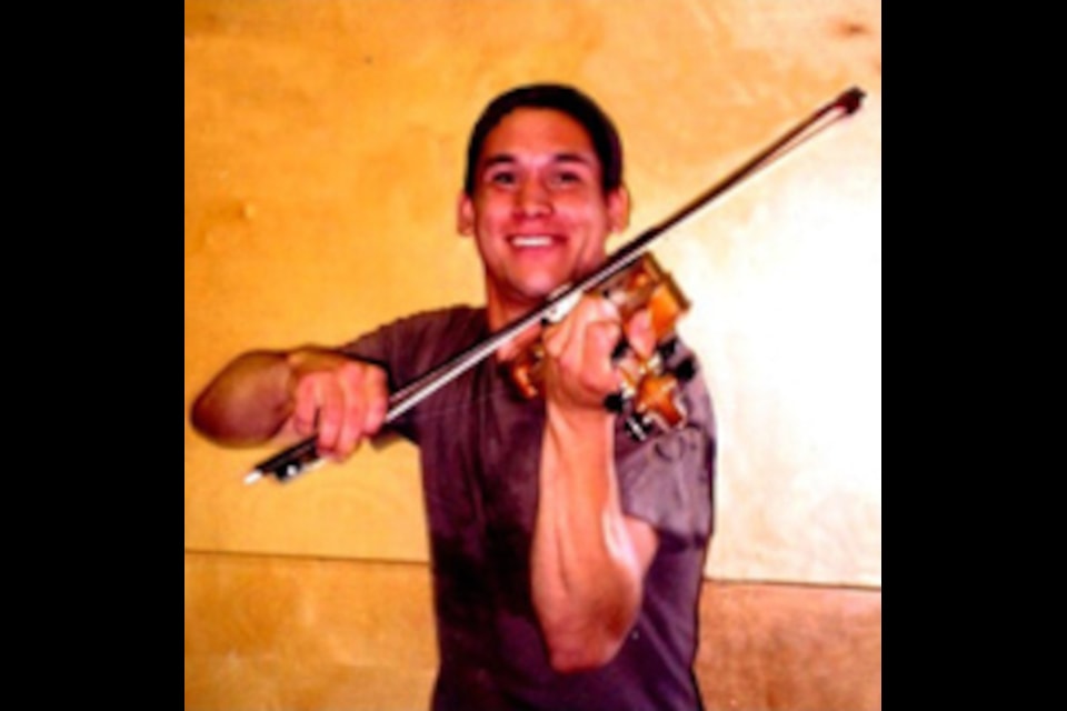 Kole Crook was a passionate fiddler from Hay River who died tragically on Dec. 31, 2001, while flying to Norman Wells for a concert. Photo courtesy Kole Crook Fiddle Association