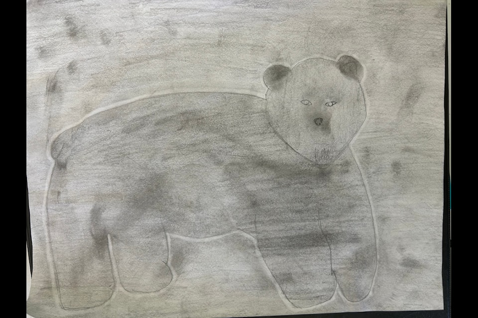Stylized Grizzly Bear by Chase Wolki. Send your artwork to Inuvik Drum and we’ll showcase it in this space in a future edition.