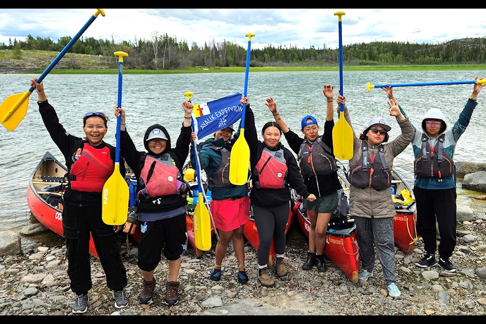 The Ayalik Fund is sending 59 Nunavut teenagers on wilderness trips around Canada this year and has been supporting Inuit youth since 2015. Photo courtesy of the Ayalik Fund
