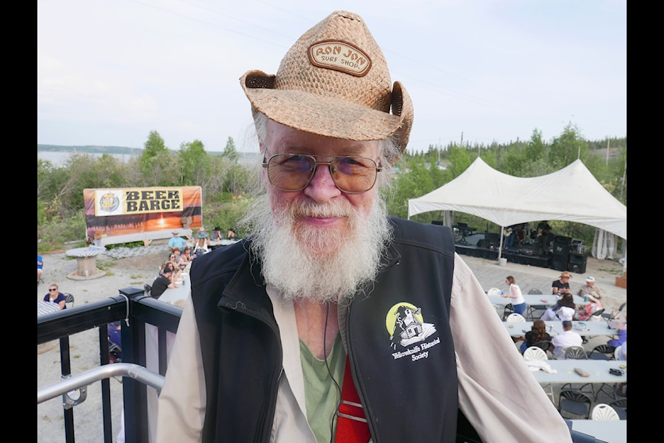 Walt Humphries, who is a board member of the Yellowknife Historical Society, said it is important to preserve the history of YellowknifeSAӰӴýs early gold mining years, and the Beer Barge event is one way to bring everyone together to celebrate the uniqueness of living in a remote, frontier town. Jill Westerman/NNSL photo