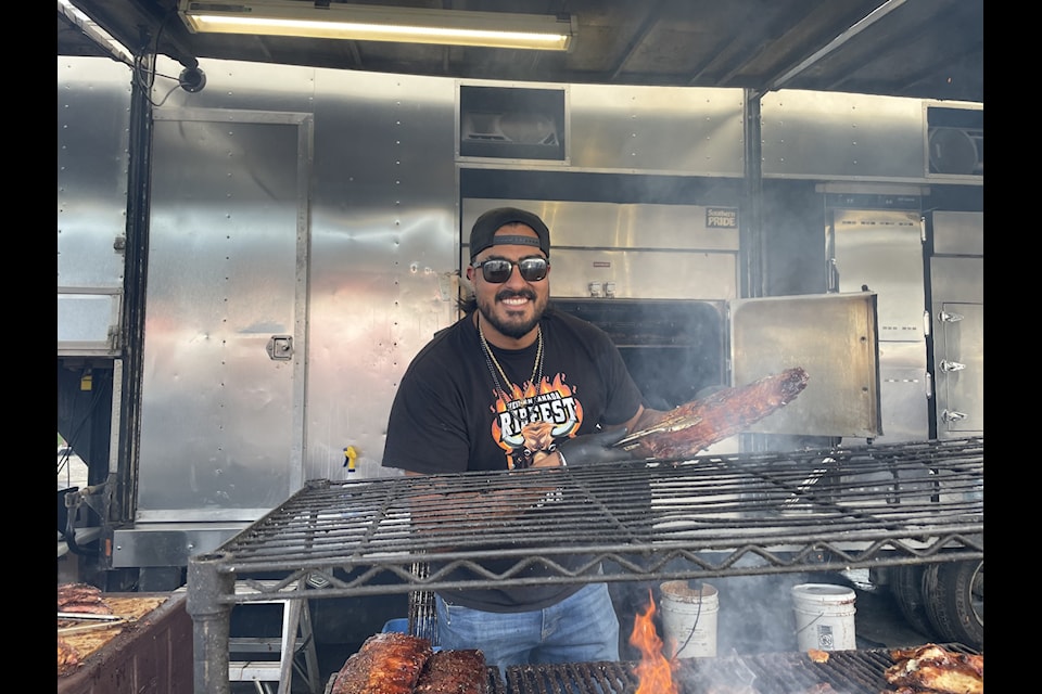 Rib Fest director of operations Paul Mendonca said he didn't get to do much sightseeing while in Yellowknife, but added the local people were kind.
