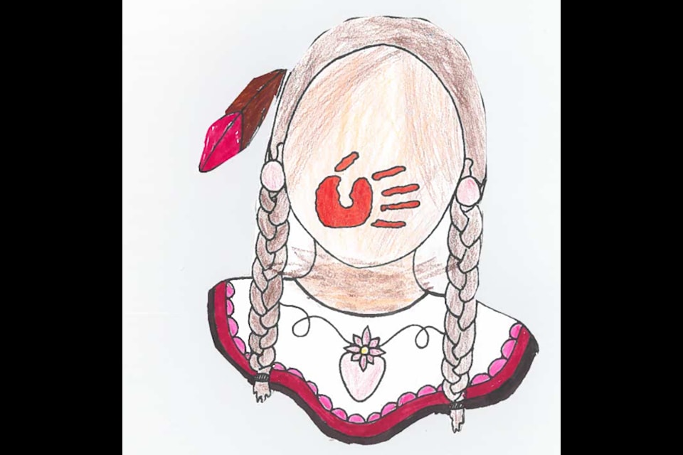 Face and Hand by Dolly Wolki, Angik School, Paulatuk. Send your artwork to Inuvik Drum and we’ll showcase it in this space in a future edition.
