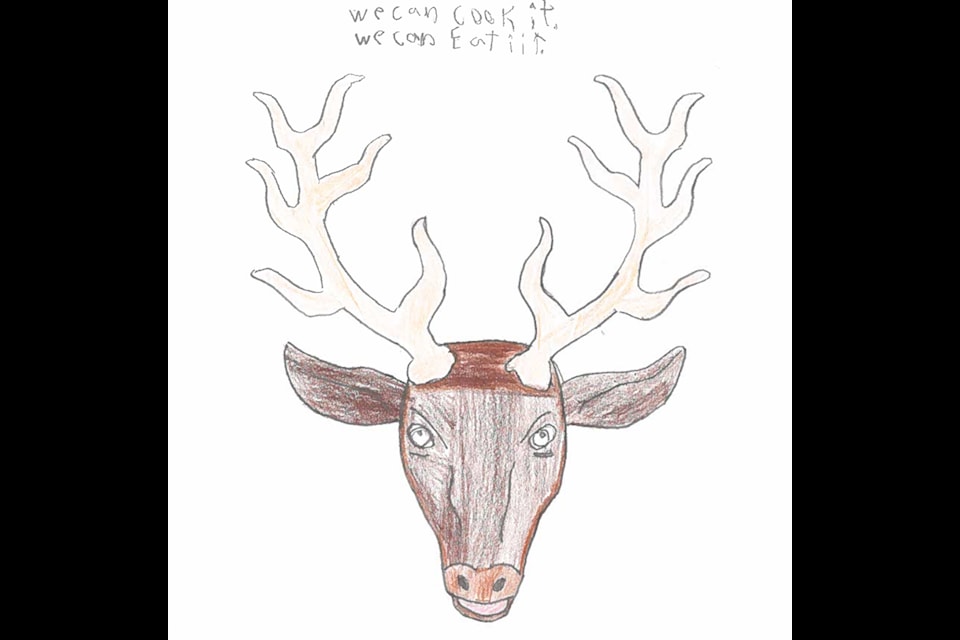 Inuvik Drum Community Art Showcase: Tuktu by Gordon Ruben. Send your artwork to Inuvik Drum and we’ll showcase it in this space in a future edition.